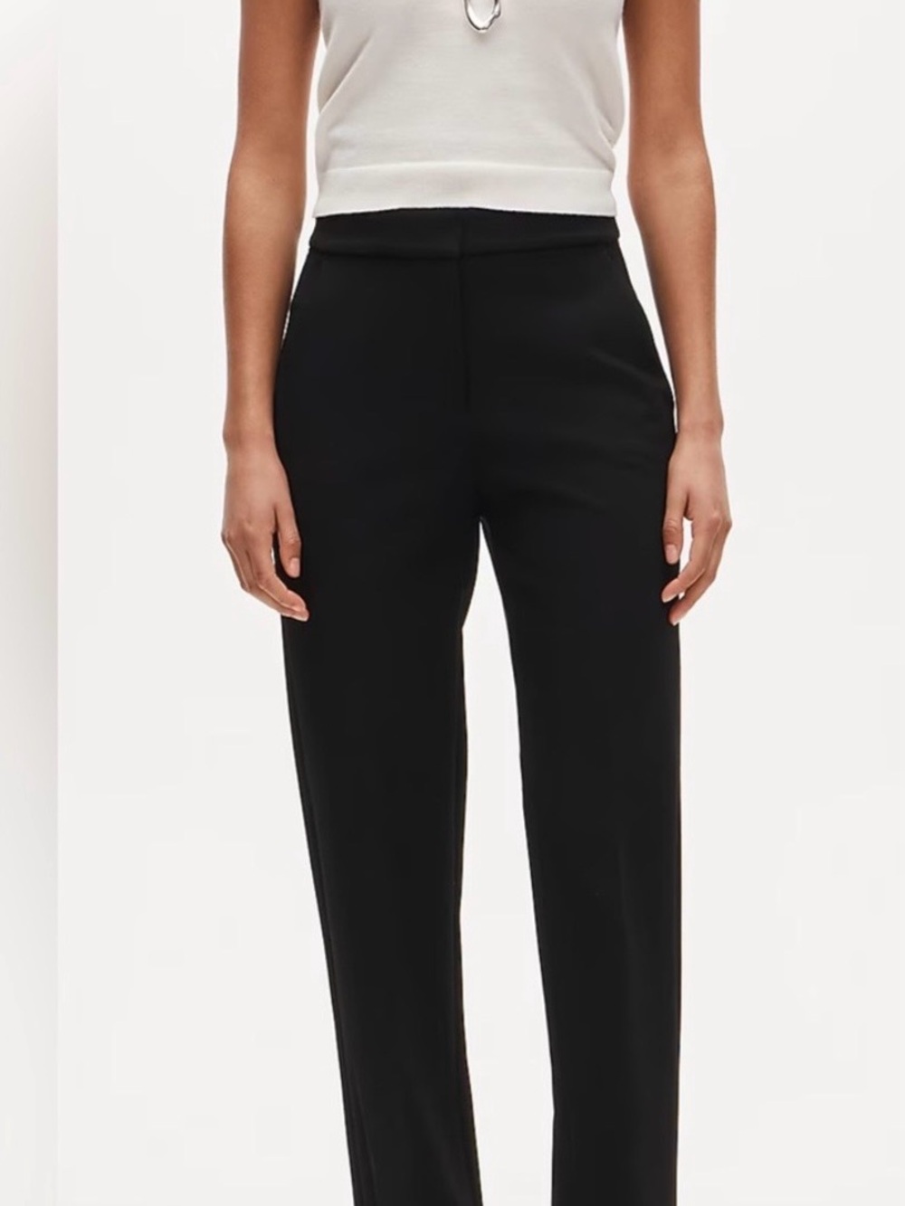 NWT- J.Crew KATE pant in 4-season stretch Black size 6